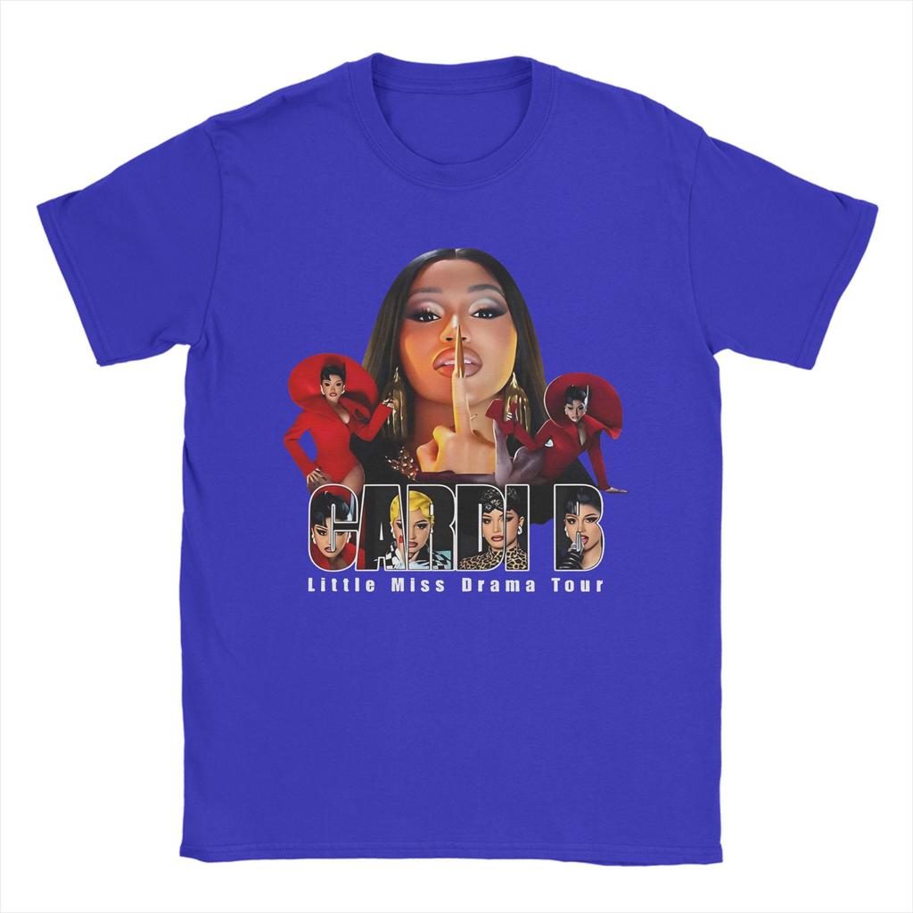 Cardi B Am I The Drama 2026 Kunst T-Shirts Unisex 100% Baumwolle Lustige T-Shirts Rundhals T-Shirts Kurzarm Kleidung Geburtstagsgeschenk