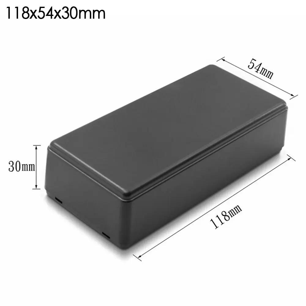 10 Sizes Plastic Instrument Case Black/White Electronic Project Box DIY Waterproof Cover Project Box For Power Supply Units