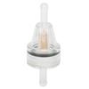 6mm Inline Fuel Filter Transparent Universal ABS Heat Resistant Durable Motorcycle Part