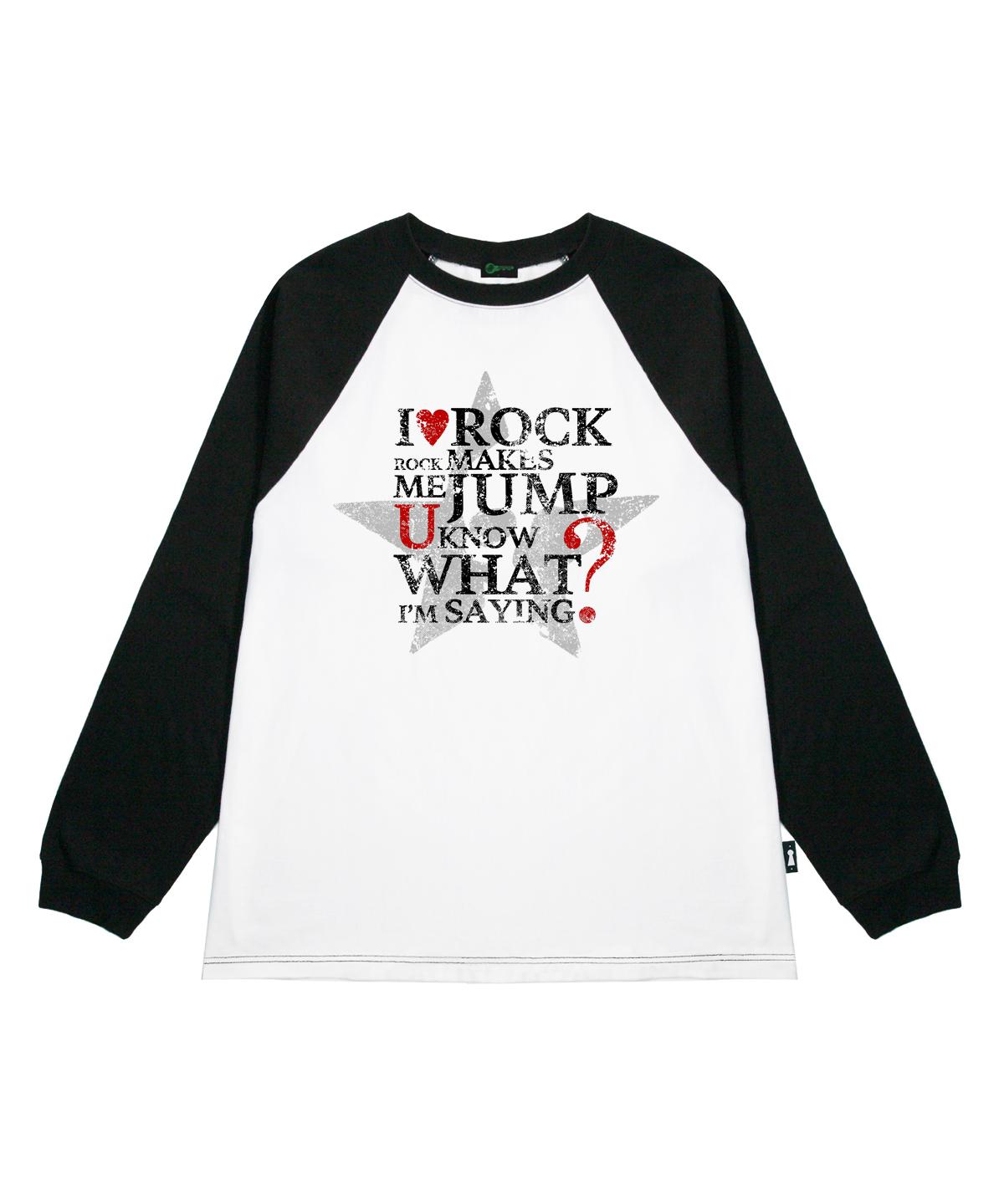 Escape From I Love Rock Print Long Sleeve Black L