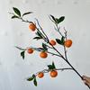 Realistic Artificial Fruit Branches 7 Fruit Multi-Branch Foam Fruits Branches Lifelike Decorative Plastic Fruit Ornaments