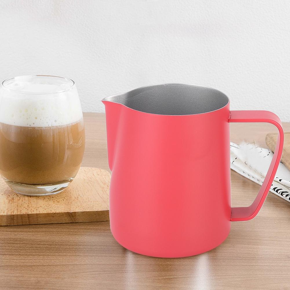 350ml Stainless Steel Milk Frothing Jug Frother Coffee Latte Container Cup Coffee Utensils