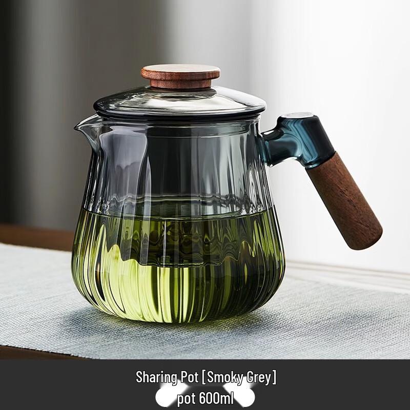 Glas Teekannen Set mit Tassen