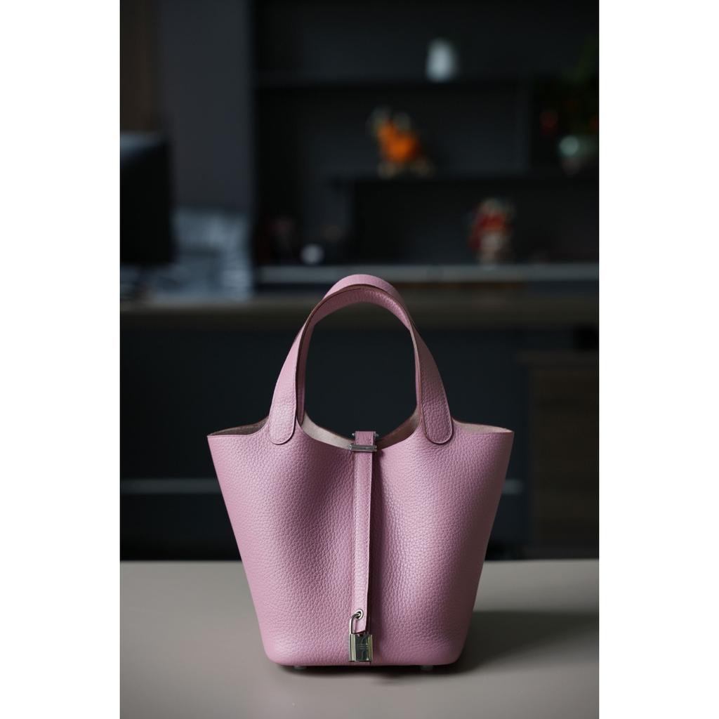 TC First Layer Cowhide Wax Thread Hand-sewn Vegetable Basket All-steel Hardware Brushed Oil Edge Handbag Craftsman Code