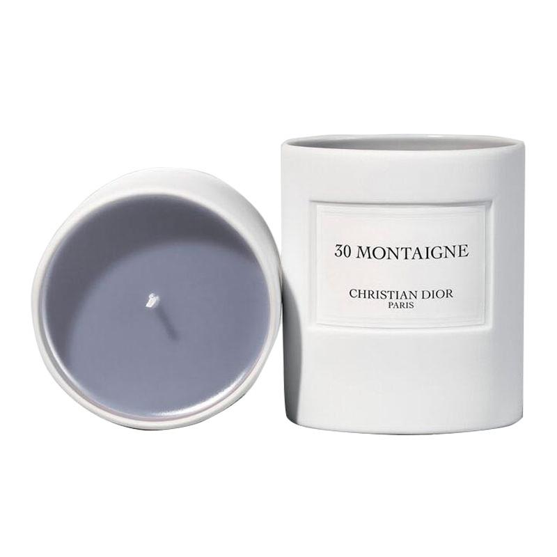 DIOR Practical Home Aromatherapy Candle Montaigne No. 30 perfume 250g белый