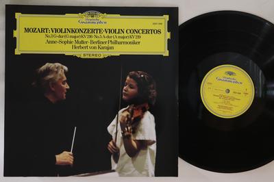 LP Record ANNESOPHIE MUTTER KARAJAN BERLIN  Mozart Violinkonzerte Violin Concer 2531049 DEUTSCHE GRAMM 1983 Germany Classical Used