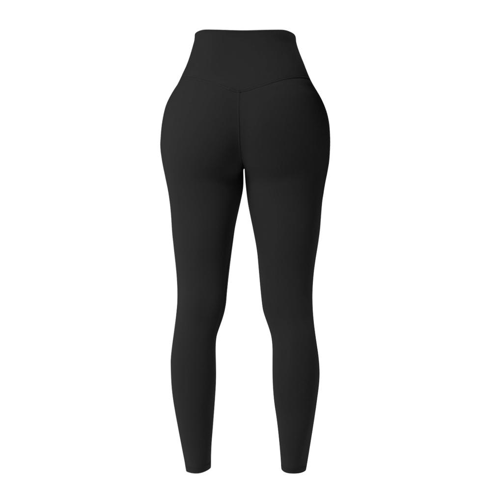 Yoga Nine-Point Pants, T-Less Awkward Line Peach Butt Fitness Pants, Quick-Drying Sports Butt-Beautiful Pants