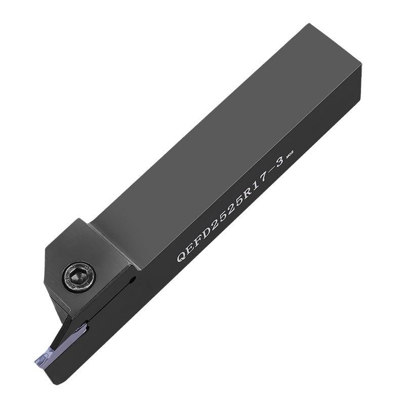 CNC External Grooving Tool Holder QEFD2020-3/QEGD2020-4/QEHD2525-5 with Zhuzhou Inserts