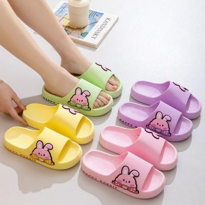 Neue Sommer 2025 Rutschfeste Geruchsfreie Cartoon Weiche Sohle Bequeme Indoor Outdoor Damen High Heels Hausschuhe