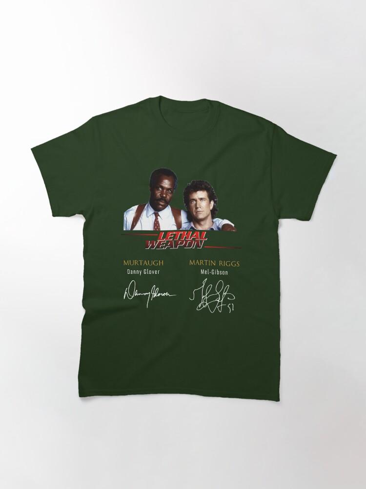 Lethal Weapon Action Movie American Police Motivational Lethal Weapon Actors Signature Cute Gift Classic T-Shirt