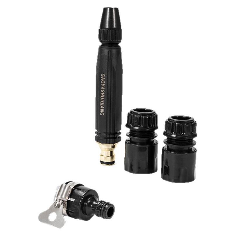 High Pressure Water Hose Nozzle, Booster Design With 3 Spray Modes, Adjustable Water Sprayer For Car Washing Home Daily Cleaning