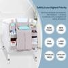 Multi-Pocket Hanging Diaper Container Polyester Changing Table Organizer Bedside Storage Rack  Crib