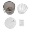 Mini Portable Washing Machine and Dryer, 2-in-1 Non-Electric Hand Crank Washer, Suitable for Small Laundry, Gray