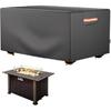 Heavy Duty 420D Rectangular Gas Fire Pit Table Cover for  52*34*24 In New