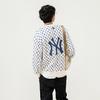 MLB New York Yankees All Over Print Back Logo Crewneck Sweatshirt Unisex sweatshirt Cream 3AMTM0221-50CRS