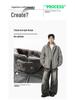 2025 Men's Japanese Retro Fur Collar Cotton Padded Jacket - Warm, Casual, Loose Fit Fashion Top for Autumn/Winter