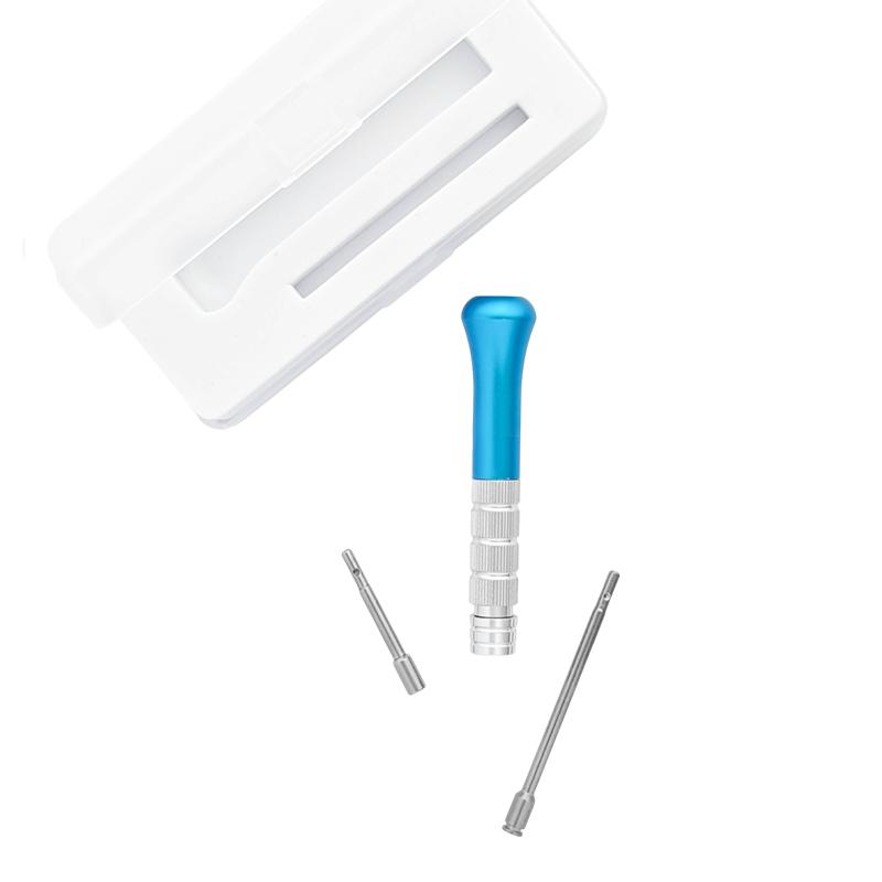 Dental Micro Implant Screwdriver Kit Mini Screw Driver Self Drilling Handle Wrench Titanium Dentist Material Surgical Equipment