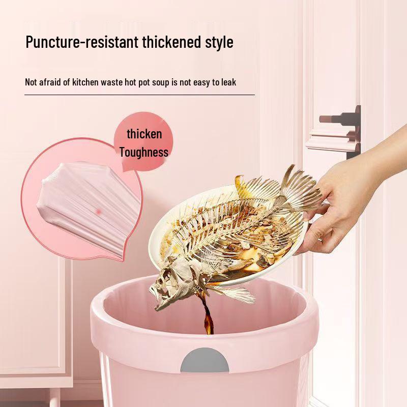 Ice Berry Extra Thick Drawstring Trash Bags for Kitchen and Dorm