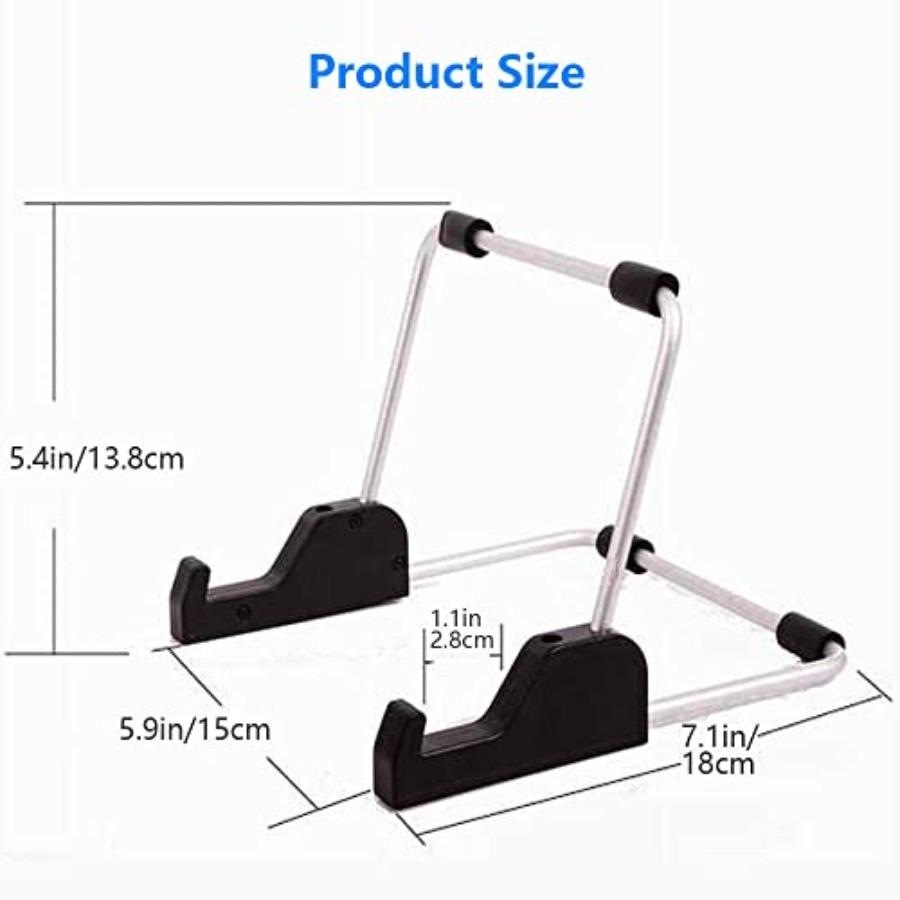 Tablet Stand Adjustable Aluminum Alloy Non-Slip Tablet Holder for Desk Fit for Tablets ipad Samsung and Kindle Fire Display Sta