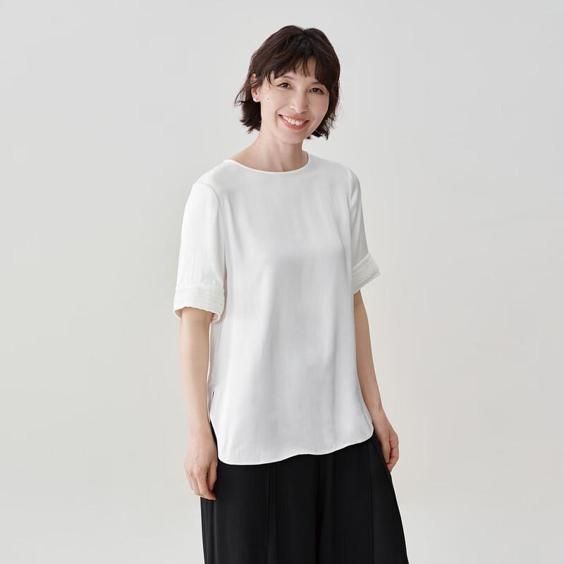 Women's New Chinese Style Beaded Cuff Elegant T-Shirt