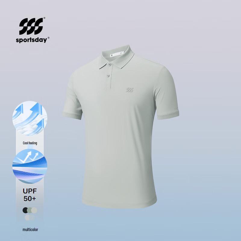 HLA Men s Cooling Short Sleeve Polo Shirt S