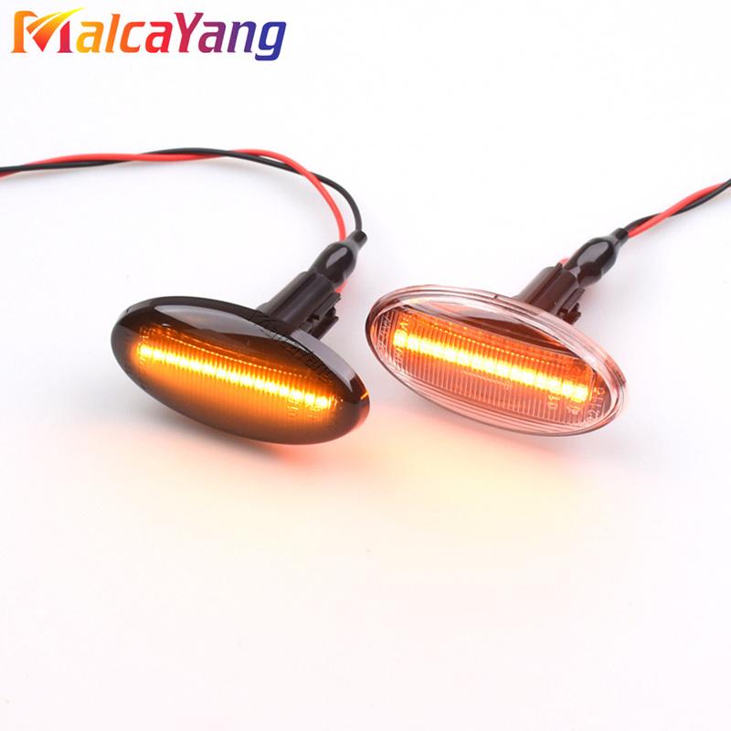 For Subaru Forester Impreza LED Dynamic Turn Signal Light Lamp Side Marker Lights 2008- XV/Crosstrek 2012-2017 Impreza / WRX