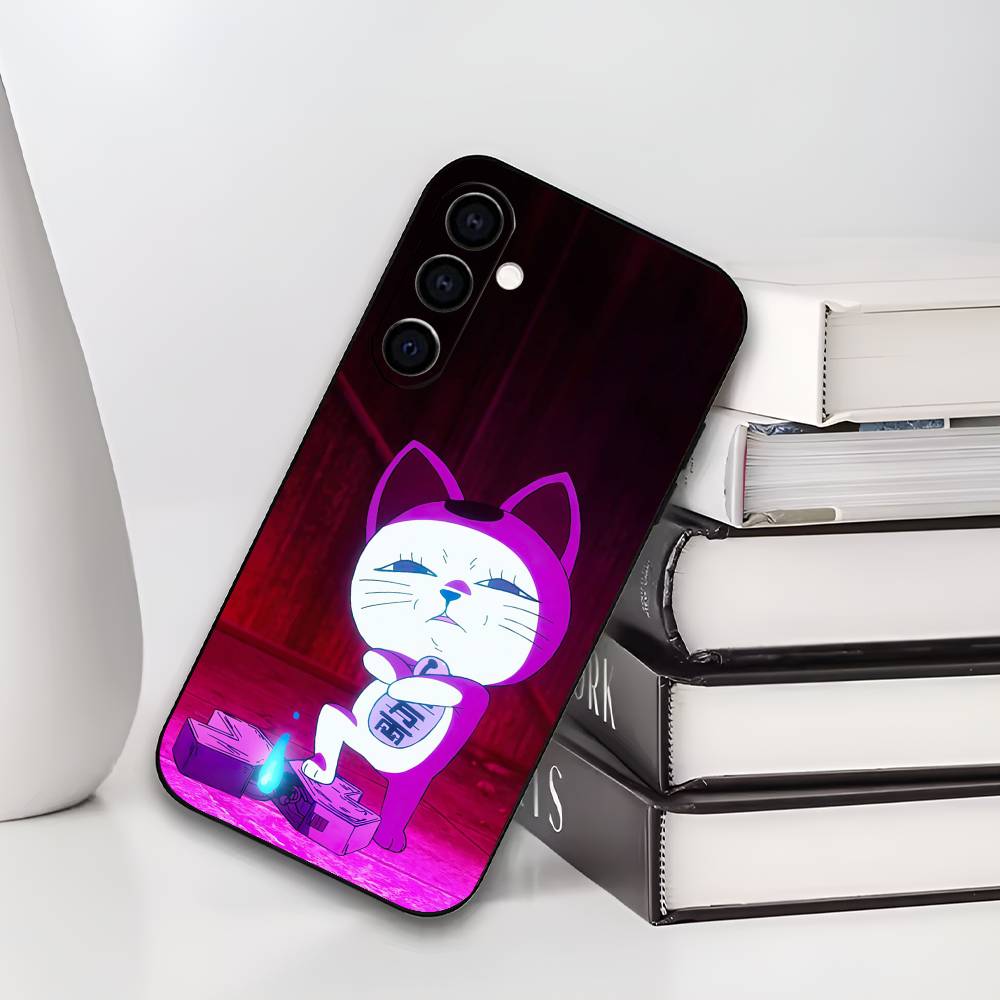D-Dandadan Anime Phone Case For Samsung Galaxy A73,A72,A71,A70,A53,A52,A51,Others Soft Black Cover Samsung a30 a20