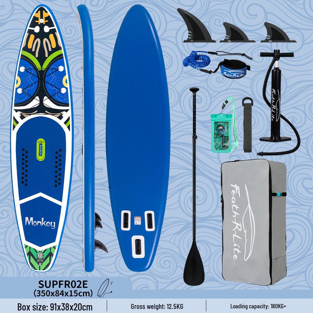 Inflatable SUP Board - Koi Design Paddleboard for Beginners
