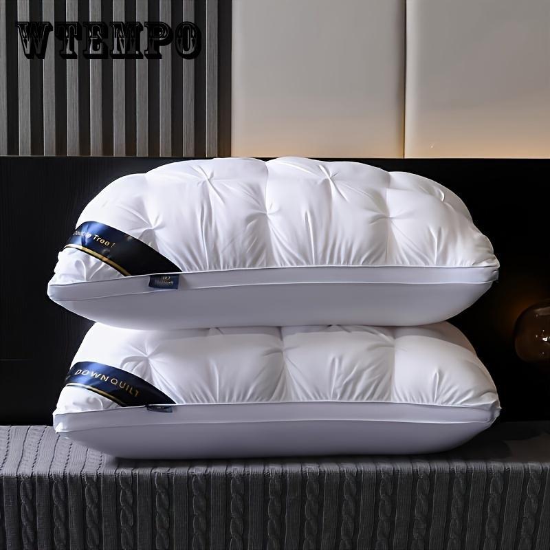 Luxuriöses Kissen in 5-Sterne-Hotelqualität, 48 x 74 Zoll – Nackenstütze für tiefen Schlaf, hoher Kissenkern ohne Zusammenfallen für alle Jahreszeiten