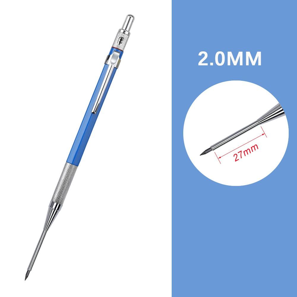 2.0mm Woodworking Pencil Long Head Mechanical Pencil Propelling Pencil  Woodworking Construction