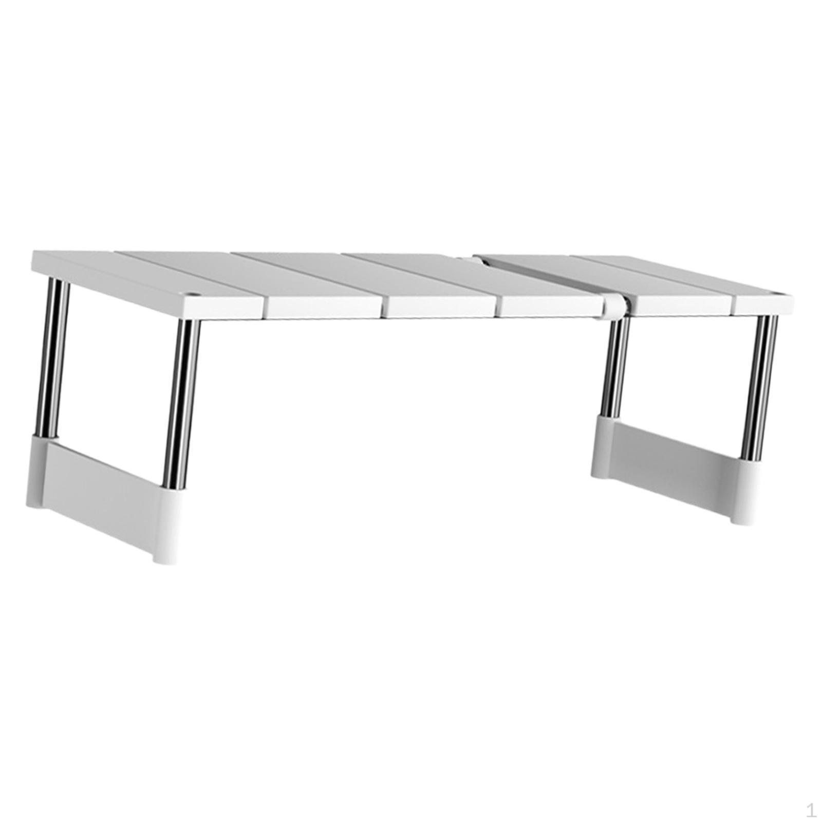 

Кухонная полка-органайзер, вставная подставка для шкафа, многофункциональная прочная подставка для специй Single layer