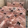 Chenille-Stickerei Bettbezug, Einzelbett, 180x220cm, Passend für 1,5m Bett, Inklusive Bettlaken, 150x200cm