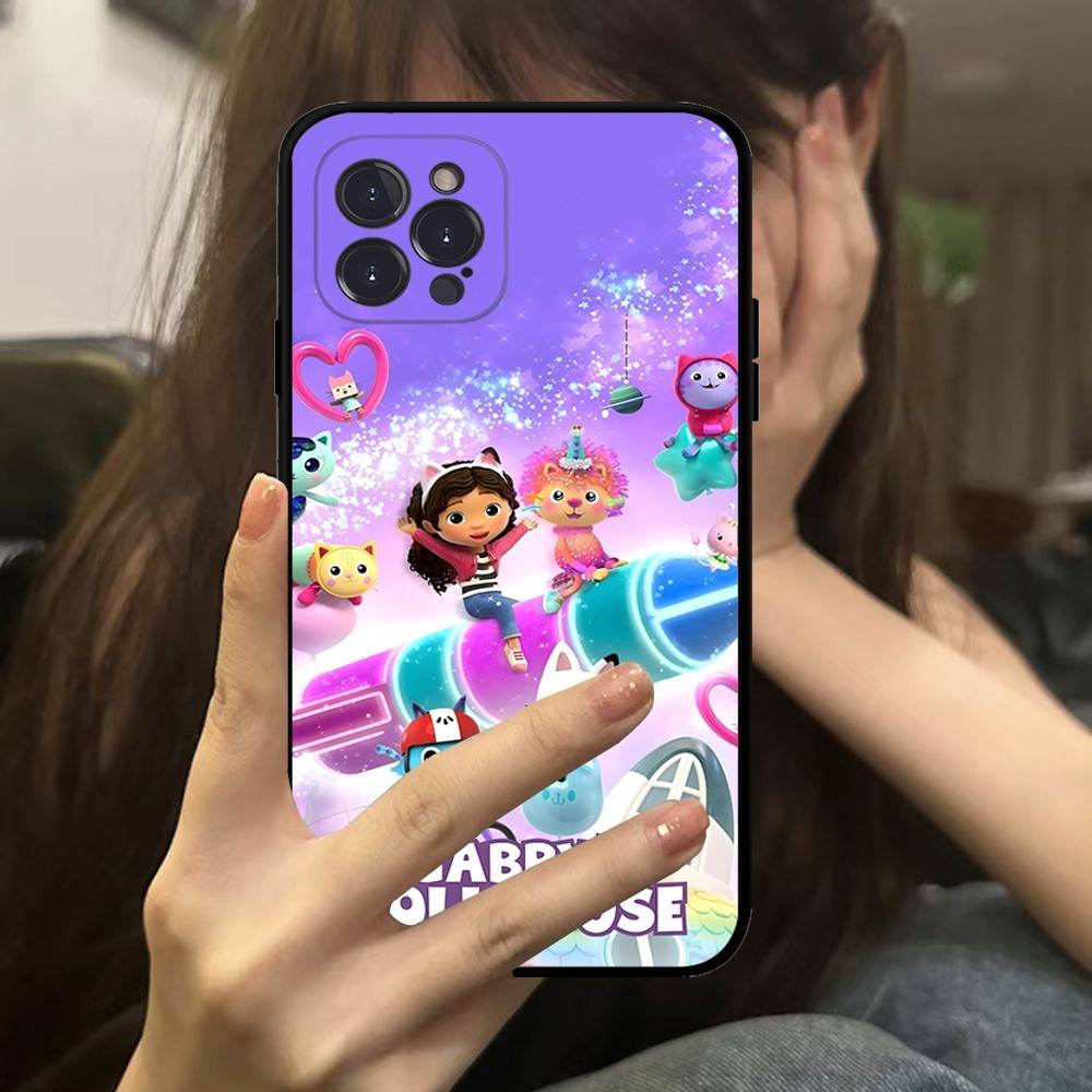 

Cute G-Gabbys D-Dollhouses Phone Case For IPhone 17 16 15 14 13 12 Mini 11 Pro Plus Soft Silicone Cover iPhone 11