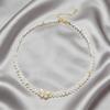A Fritillary Butterfly Woven Pearl Choker Neck Chain Neck Evening Dress Accessories Necklace Collarbone Chain