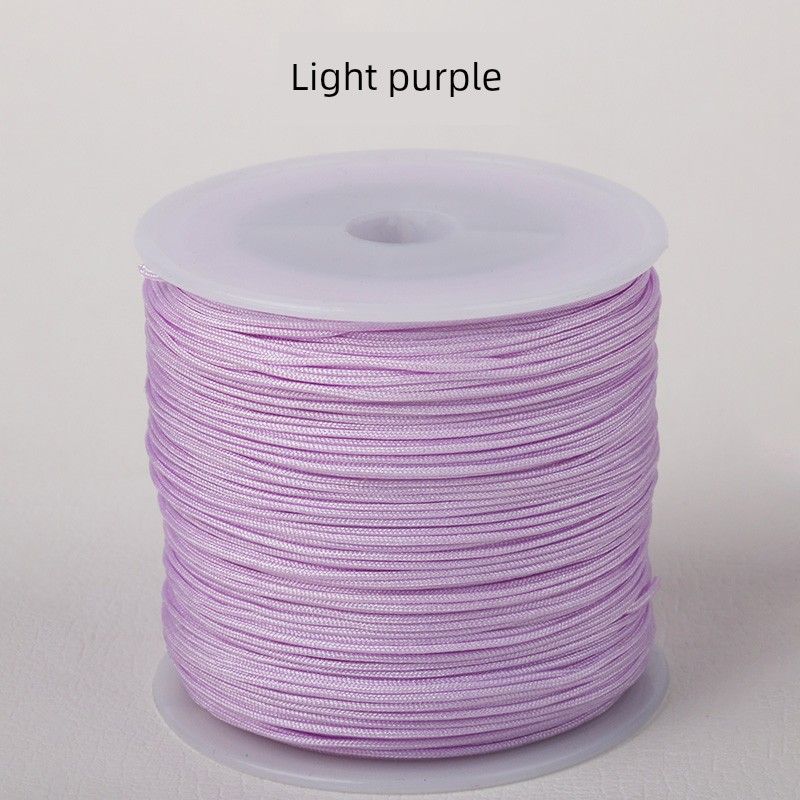 No. 72 Jade Thread 100 M Handmade Braided Rope Bracelet Red Rope Braid Rope Thread Carrying Strap String Jewelry Thread DIY Material