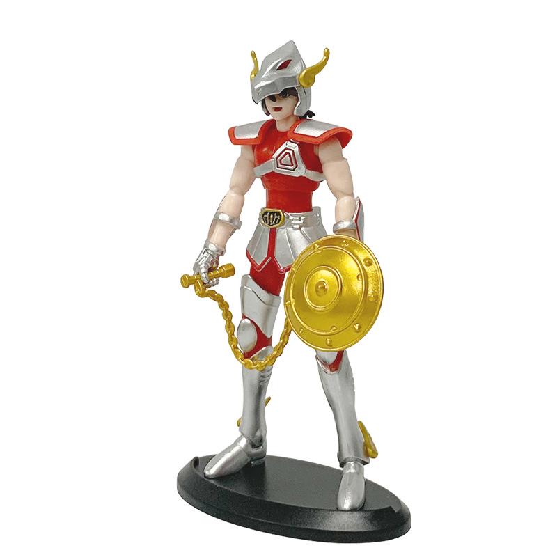 Anime Figur Phoenix Ikki Hyoga Seiya Shiryu Stehend Rüstungsmodell Spielzeug PVC Desktop Sammlung Dekoration