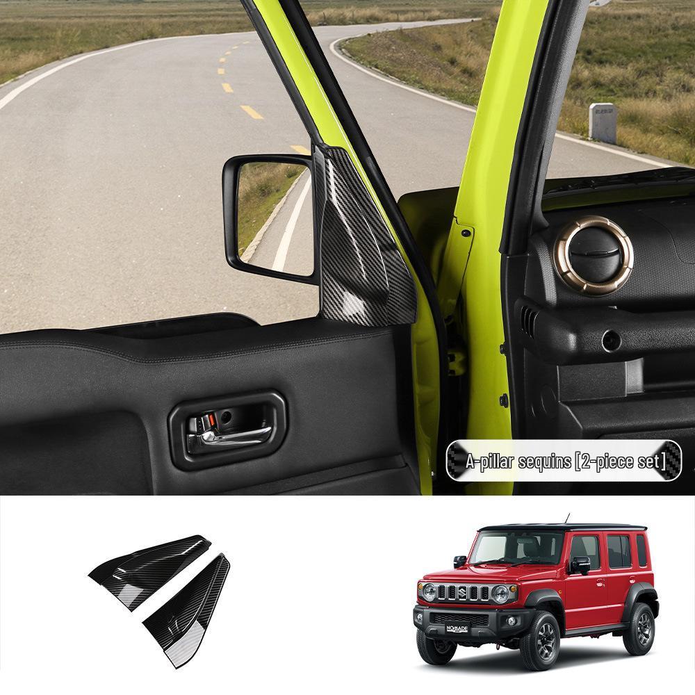 25-Piece Suzuki Jimny Nomade Gear Shift Knob & Handbrake Panel Trim Kit