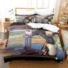 Game Dunge on Fighter Female Magician Bedding Set Printed With Pillowcase Bed Duvet Cover Soft Queen King Size Bedclothes Home