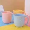Dolphin Design Children Mouthwash Cup PP Construction Easy to Grip Handle Toothbrush Cup For Home and Travel Essential
