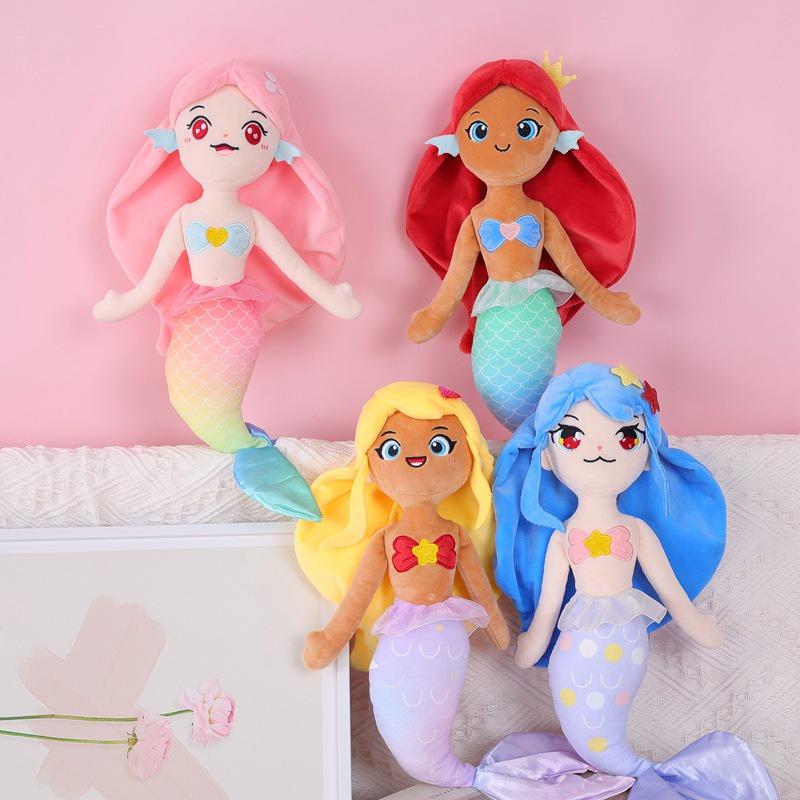 Adorable Mermaid Plush Toy From The Ocean Series By Jili Soft And Fluffy!