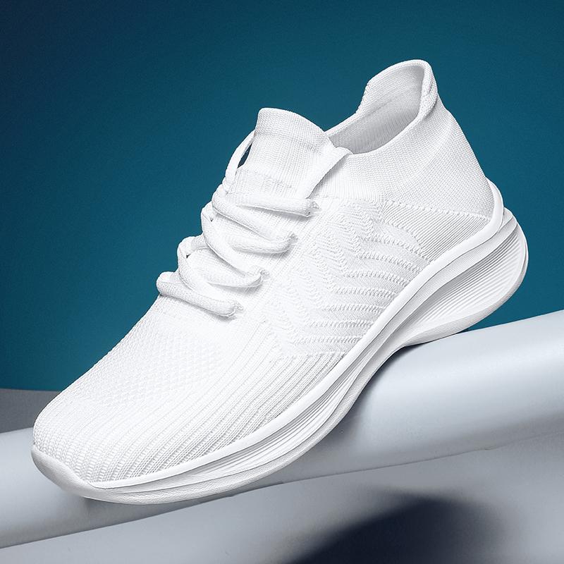 Men'S And Women'S Casual Sports Shoes, Lightweight Running Shoes, Spring And Autumn Breathable Flat Shoes, Loafers, Large Size