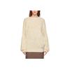Skechers Smiley Face Knitted Crew Neck Long Sleeve Sweatshirt Unisex sweatshirt Off-White L424U232-059Y