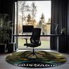 Custom Name Vox Machina Printed Round Rug Carpet Chair Rug Area Rug Entryway Doormats,for Office Chair Living Room Bedroom Kitchen Room.