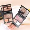 Punk Smokey Matte Glitter Eyeshadow Palette with 9 Cool Toned Colors