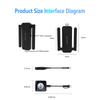 Professional 4K Wireless Display Transmitter and Receiver Set, Support up to 16 Devices, Multi-Screen Sharing, Range 50m