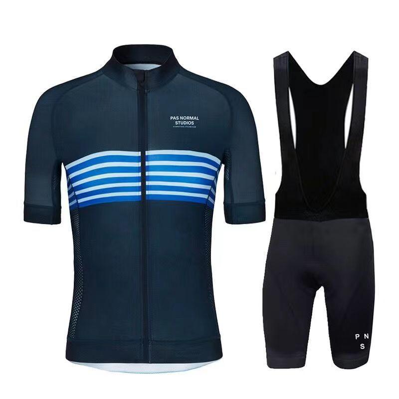 Short-sleeved Cycling Suit Men's Hygroscopic Breathable Outdoor Tights Pants
