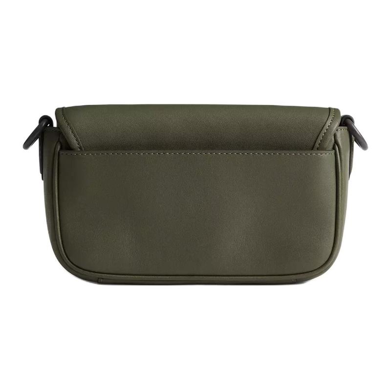 Coach Charter 18 Magnetic Snap Interior Multi-function Pocket Glove-tanned Leather Hand-held Crossbody Shoulder Bag Small Men's Green