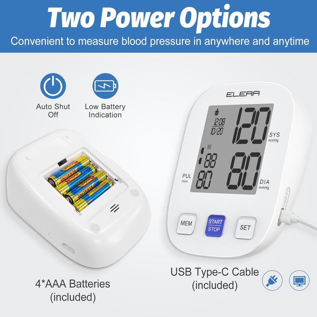 Large Screen Blood Pressure Monitor, ELERA Extra ELERA - - United Kingdom - View #8