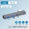 Universal USB-C Wireless Direct Plug-In Hub and Converter with USB 3.0