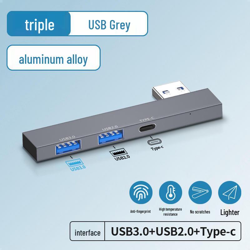 Universal USB-C Wireless Direct Plug-In Hub and Converter with USB 3.0
